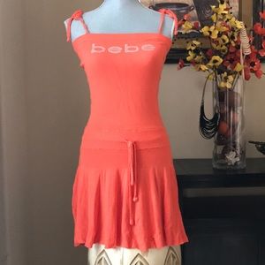 Bebe Cute Orange Dress